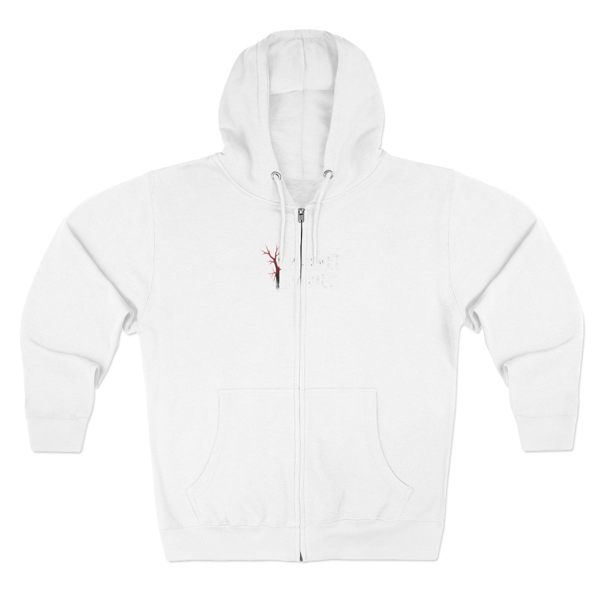 Darknet Diaries Logo Fleece Zip-up Hoodie - Official hoodies merchandise